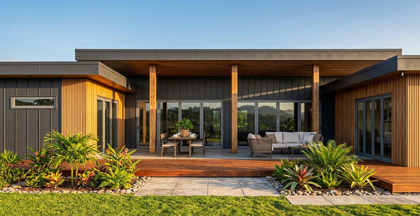 Exterior · Garden elevation