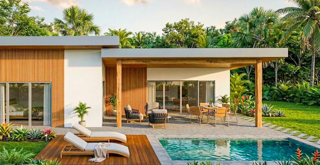 Exterior · Poolside