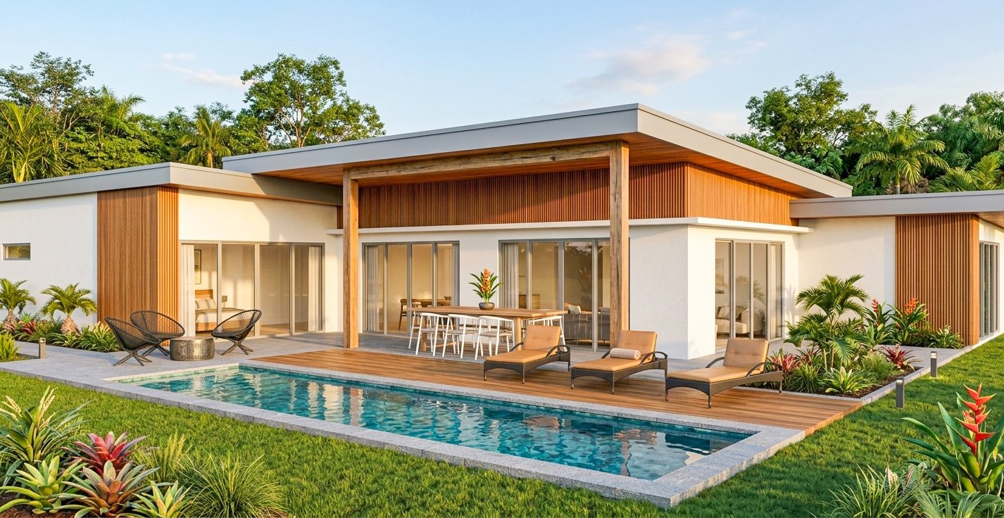 Exterior · Poolside